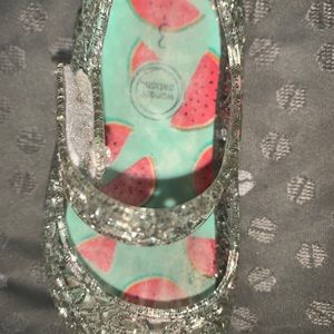 Jelly sandals clear